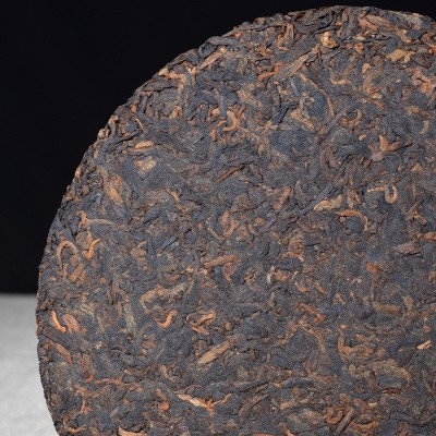 厂家批发 云南普洱茶熟茶 勐海大树七子饼茶古树 醇香普洱图3