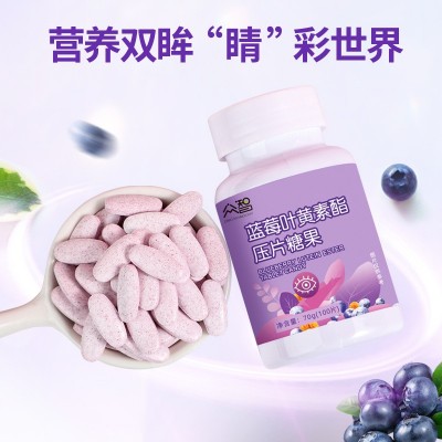 众智蓝莓叶黄素酯压片糖果糖果蓝莓植物一件代发分销急速发货图2