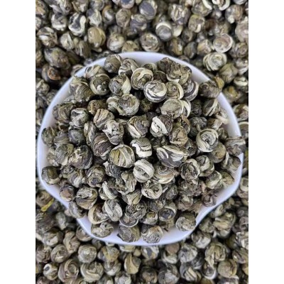 广西横县茉莉花茶 浓香型散装绿茶茉莉白龙珠厂家直销批发图2
