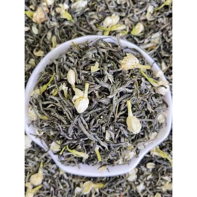 横县源头厂家茉莉花茶浓香型散装茶茉莉小白芽批发图3