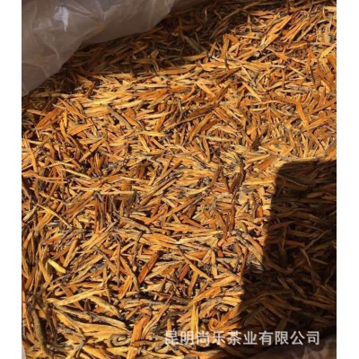 茶叶 红茶 2022年 云南凤庆滇红茶 大金针 散茶500克图3