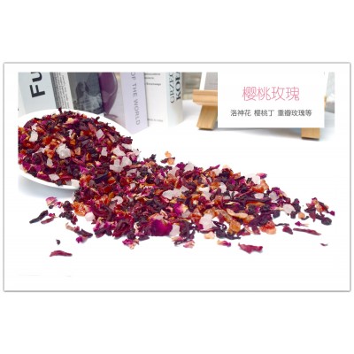 喜雷登德国工艺樱桃玫瑰车厘子花果茶 调味茶 丽江景区水果茶散称图3