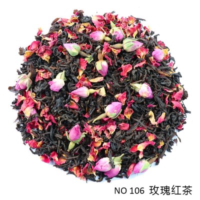 玫瑰红茶散装批发 经典花香红茶商家茶饮外贸一手货源图2