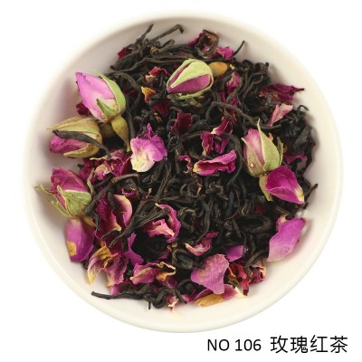 玫瑰红茶散装批发 经典花香红茶商家茶饮外贸一手货源图4