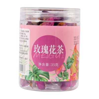 批发小瓶装玫瑰花柠檬片红枣片花茶任意组合搭配图4