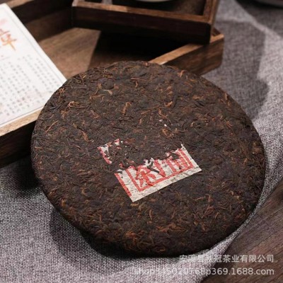 熟茶五星老班章陈香普洱茶老树发酵快手抖音直播357克图5