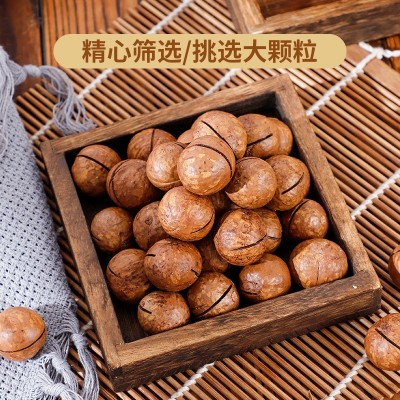 小罐装夏威夷果批发新货大颗粒奶香味坚果网红休闲小零食图2
