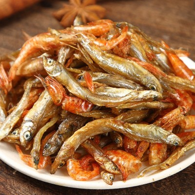 湖南小鱼小虾混合装干货烟熏柴火鱼虾米小鱼干货餐饮食材代发包邮图3