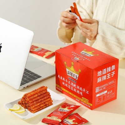 麻辣王子辣条面筋大礼包整箱批发湖南特产网红零食办公室解 馋小吃图3