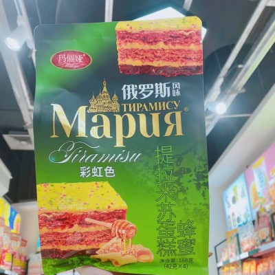 玛俪娅风味提拉米苏小蛋糕早餐零食独立小包装千层蛋糕图4