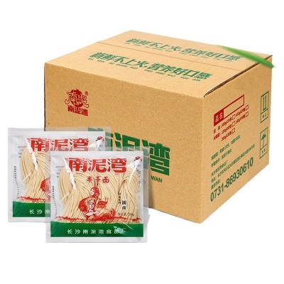 【加工定制】南泥湾半干面120g细面 方便速食待煮面条半干拉面图5