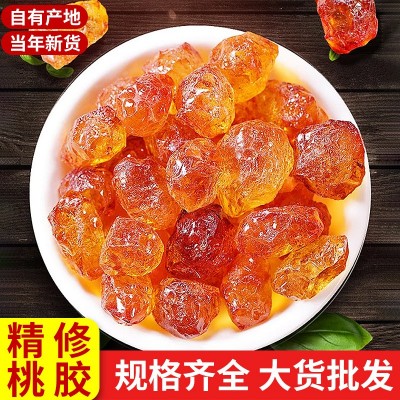 桃胶云南新货桃胶特级精选少杂质桃胶批发桃胶雪燕皂角米组合500g图2