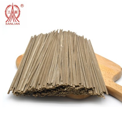 批发荞麦面条挂面 龙须低脂肪代餐粗杂粮面 包邮 黑麦苦荞面