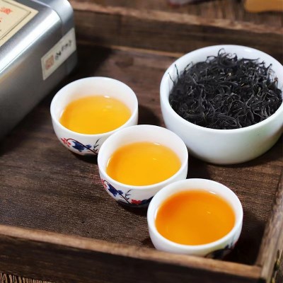徽州茶叶 红茶 祁门红茶 黄山名茶 滴水红梅 精品袋装50克 批发图3