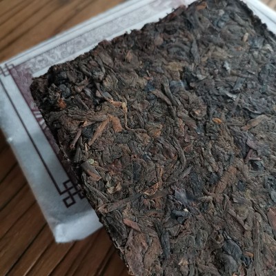 云南普洱熟茶 老树熟砖250g普洱茶 陈年普洱茶原料砖茶云南