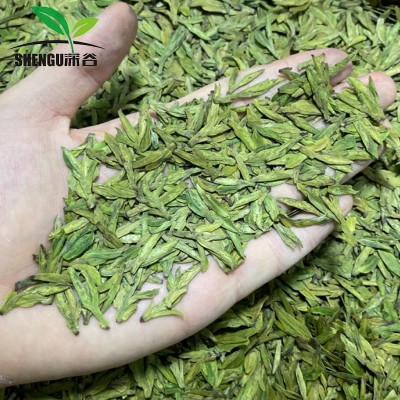 新茶西湖浙江松阳美景浓豆香绿茶批发春茶叶散装白茶绿龙井茶图3