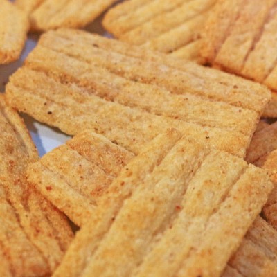 品味方圆豆香锅巴32g*200袋休闲零食囤货零食追剧锅巴办公室食品图2