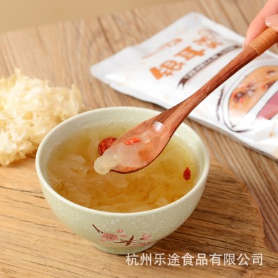 【批发】红枣枸杞银耳羹预制菜预制粥速食粥早餐起义袋装粥图5