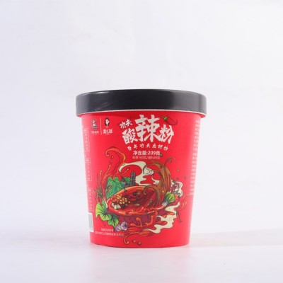 活动拿样潘幺妹209g桶装冲泡型酸辣粉重庆特产川渝味道速食酸辣粉图4