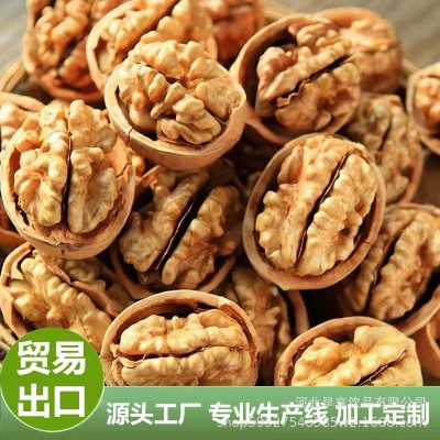 新货新疆185纸皮核桃 新疆特产薄皮核桃大量批发孕妇儿童坚果炒货