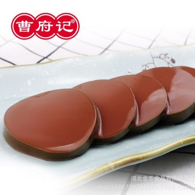 厂家直发曹府记火锅鸭血新鲜400*20袋麻辣烫火锅食材商用三证齐全图2