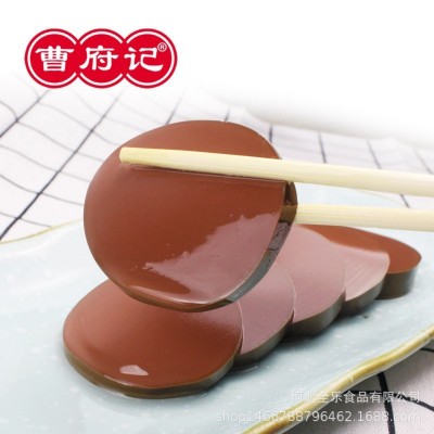 厂家直发曹府记火锅鸭血新鲜400*20袋麻辣烫火锅食材商用三证齐全