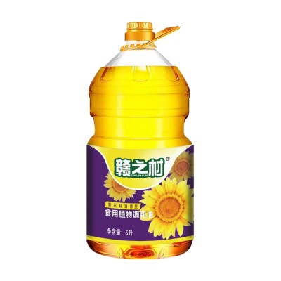 葵花籽油玉米油山茶油食用植物调和油5L家用食用油厂家直发团购批