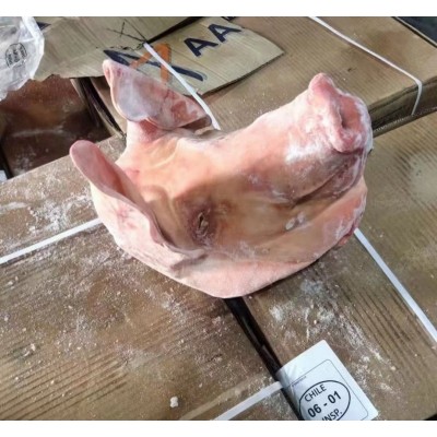 智利0601猪肉（带耳带口条）上海港新货