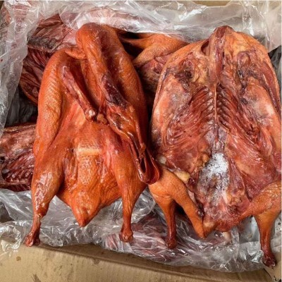 卤菜店货源冷淡杯卤板鸭芝麻鸭烤鸭货源八成熟冻品需二次加工批发图2