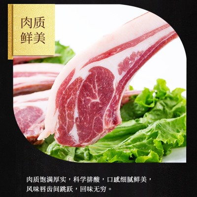 草原羊肉 内蒙古羊肉 杭锦旗锦鹏养殖肉质鲜美不膻不腻现货批发图4