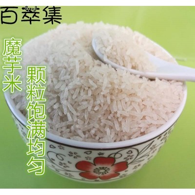 【百萃集】 魔芋米 即食方便米饭 湖北 500g/袋 旅行常备图4