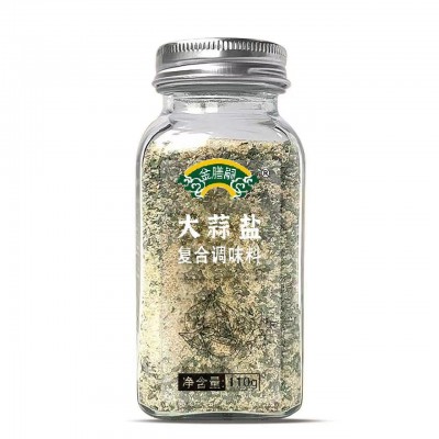 厂家批代发大蒜盐复合调味料批发整箱110克欧芹大蒜盐批发大蒜盐1图4