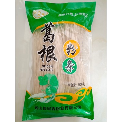 王氏冠霖葛根粉条批发500g/包老浆粉条传统手工粉丝粉条厂家直销图2