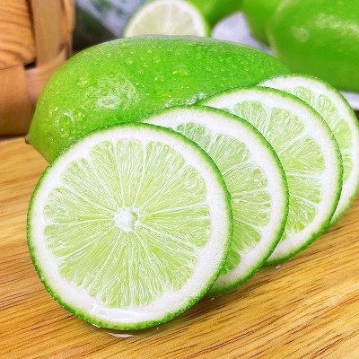 海南无籽香水青柠檬子弹头青柠新鲜水果9斤包邮奶茶店专用批发代图4