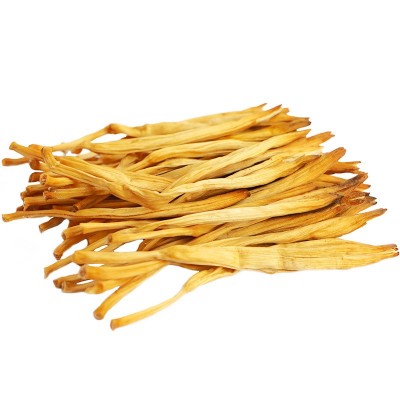 陕西特产2斤/5斤家庭装干黄花菜金针菜直条黄花菜产地现货批发图5
