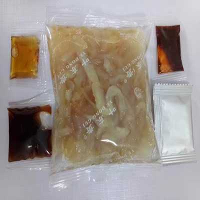 福建叶东贵海蜇丝168g海鲜水产品即食品麻辣酸甜芥末味凉拌海蜇丝图2