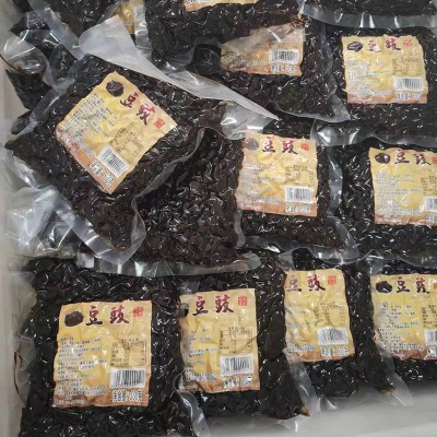 厂家批发四川原味豆豉 500g袋装下饭炒菜豆豉 四川特产干豆豉代发图4