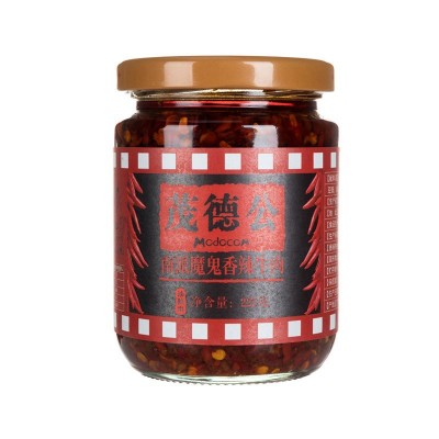 茂德公魔鬼牛肉特辣酱 拌面拌饭辣椒酱单瓶装225g图2