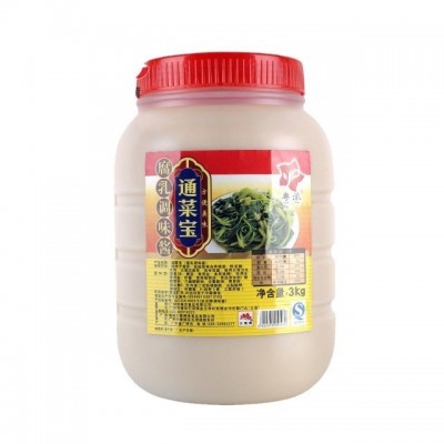 粤派食品粤派牌腐乳酱餐饮装3kg腐乳通菜火锅蘸料厂家批发