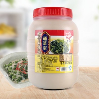 粤派食品粤派牌腐乳酱餐饮装3kg腐乳通菜火锅蘸料厂家批发图5