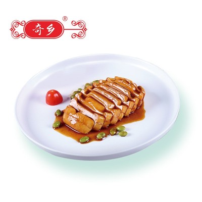粤派食品奇乡牌素食素鲍鱼凉菜魔芋自助餐卤鲍冷冻食品批发出口图2