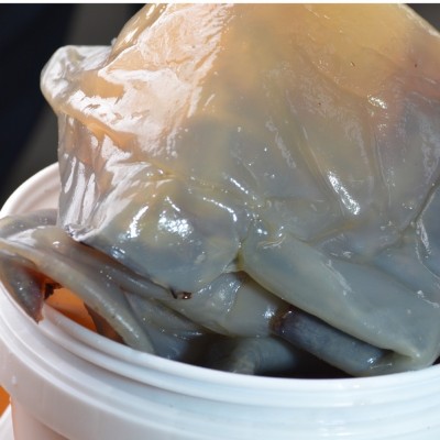 渤海绵蜇皮红海蜇皮海蜇青皮鲜脆爽口盐渍海蜇非即食批发净重3斤图2