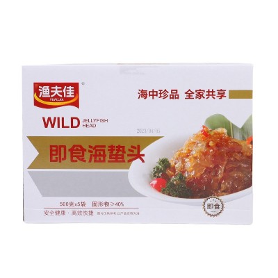 即食海蜇丝渔夫佳海蜇香辣凉拌下饭菜水产海鲜腌制水产品海蜇头图5