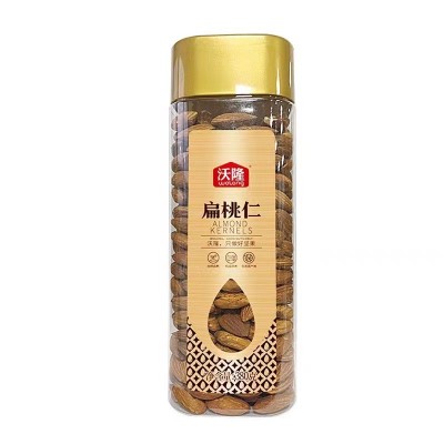 沃隆扁桃仁380g无壳原味坚果巴旦木仁零食干果炒货休闲食品小吃图4