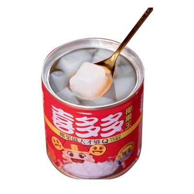 喜多多椰果王整箱批发 水果罐头送礼大果粒休闲食品饮料