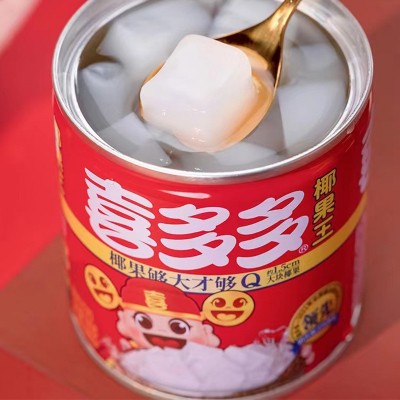 喜多多椰果王整箱批发 水果罐头送礼大果粒休闲食品饮料图3