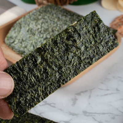 帅星夹心海苔袋装125克海苔海苔碎海苔零食夹心海苔海苔片海苔脆图3