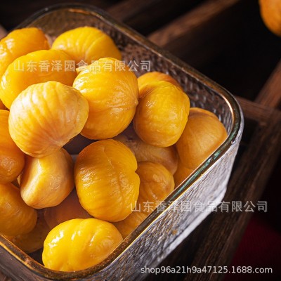 厂家直供批发原味糖渍免剥板栗仁多规格坚果零食年货去壳板栗仁图4