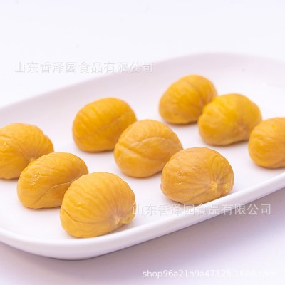 多口味原味糖渍免剥板栗仁厂家批发多规格坚果零食年货板栗即食板图4