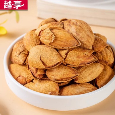 薄皮巴旦木奶油味手剥巴旦木零食休闲500g批发大颗开口手剥巴达木图2